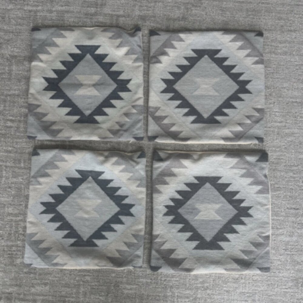(4) Ikea FJÄLLSKRÅP Pillow Cushion Covers